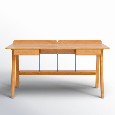 AllModern Nasia 63'' Solid Wood Desk & Reviews | Wayfair